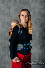 Ladda upp bild till gallerivisning, LennyPreschool Carrier - RAINBOW LOTUS - 100% bomull
