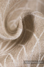 Ladda upp bild till gallerivisning, Lenny Lamb Woven Baby Wrap/Vävd sjal - LOTUS - NATURAL - 100% linne
