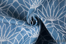 Ladda upp bild till gallerivisning, Lenny Lamb Ringsjal - LOTUS - BLUE - 100% linne
