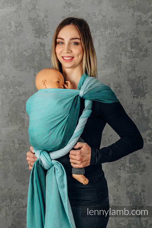 HYR! - Long woven wrap/vävd sjal - ENTWINE - Size 7 (L 5.2m)