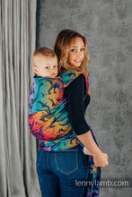 Load image into Gallery viewer, LennyHybrid Half Buckle Carrier - JURASSIC PARK - NEW ERA - 100% Cotton - Preschool
