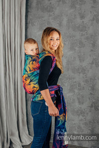 LennyHybrid Half Buckle Carrier - JURASSIC PARK - NEW ERA - 100% Cotton - Preschool