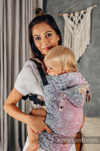 LennyGo Ergonmic Carrier - WILD WINE - VINEYARD - 100% cotton