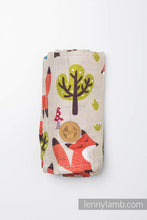 Ladda upp bild till gallerivisning, Swaddle Blanket Maxi 135x200cm - FOXY FUN
