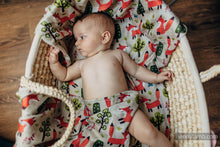 Ladda upp bild till gallerivisning, Swaddle Blanket Maxi 135x200cm - FOXY FUN
