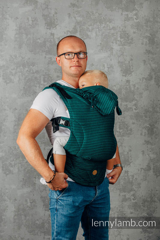 LennyGo Ergonmic Carrier - JADE - 100% bomull