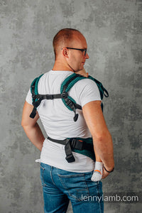 LennyGo Ergonmic Carrier - JADE - 100% bomull