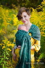 Load image into Gallery viewer, Ring sling - WILD WINE - IVY - 51% cotton, 49% silk
