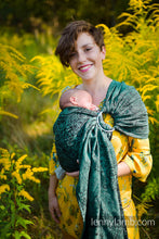 Load image into Gallery viewer, Ring sling - WILD WINE - IVY - 51% cotton, 49% silk
