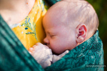 Laden Sie das Bild in den Galerie-Viewer, Lenny Lamb Woven Baby Wrap/Vävd sjal - WILD WINE - IVY - 51% bomull, 49% silke
