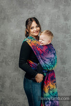 Laden Sie das Bild in den Galerie-Viewer, Lenny Lamb Woven Baby Wrap/Vävd sjal - JURASSIC PARK - NEW ERA - 100% bomull
