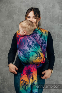 Lenny Lamb Woven Baby Wrap/Vävd sjal - JURASSIC PARK - NEW ERA - 100% bomull