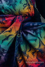 Laden Sie das Bild in den Galerie-Viewer, Lenny Lamb Woven Baby Wrap/Vävd sjal - JURASSIC PARK - NEW ERA - 100% bomull
