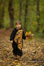 Load image into Gallery viewer, Bear Rompers - BLACK &amp; UNDER THE LEAVES - GOLDEN AUTUMN
