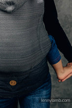 Load image into Gallery viewer, LennyGo Ergonmic Carrier - LITTLE HERRINGBONE OMBRE GREY - 100% bomull
