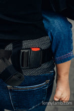 Load image into Gallery viewer, LennyGo Ergonmic Carrier - LITTLE HERRINGBONE OMBRE GREY - 100% bomull

