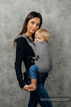 Ladda upp bild till gallerivisning, LennyUpGrade Carrier - LITTLE HERRINGBONE OMBRE GREY - 100% bomull
