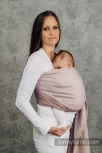 Load image into Gallery viewer, Ringsjal - LITTLE HERRINGBONE BABY PINK- 100% bomull
