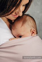 Load image into Gallery viewer, Ringsjal - LITTLE HERRINGBONE BABY PINK- 100% bomull

