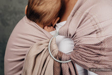 Load image into Gallery viewer, Ringsjal - LITTLE HERRINGBONE BABY PINK- 100% bomull
