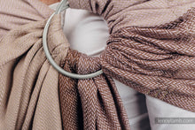 Load image into Gallery viewer, Ringsjal - LITTLE HERRINGBONE BABY PINK- 100% bomull
