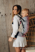 Load image into Gallery viewer, LennyPreschool Carrier - WILD WINE - VINEYARD - 100% cotton
