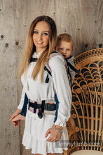 Load image into Gallery viewer, LennyPreschool Carrier - WILD WINE - VINEYARD - 100% cotton
