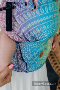 LennyUpGrade Carrier - PEACOCK'S TAIL - BUBBLE - 100% bomull