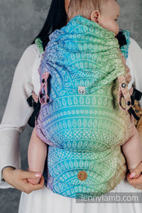 LennyUpGrade Carrier - PEACOCK'S TAIL - BUBBLE - 100% bomull