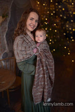 Load image into Gallery viewer, Ring Sling - DECO - RETRO STATE OF MIND - 61% cotton, 39% Tussah silk
