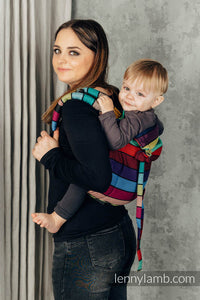 Lenny Buckle Onbuhimo Carrier - CAROUSEL OF COLORS - 100% bomull