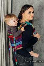 Ladda upp bild till gallerivisning, Lenny Buckle Onbuhimo Carrier - CAROUSEL OF COLORS - 100% bomull
