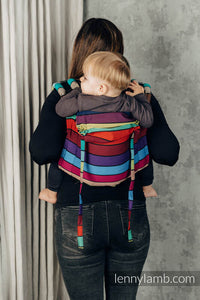 Lenny Buckle Onbuhimo Carrier - CAROUSEL OF COLORS - 100% bomull