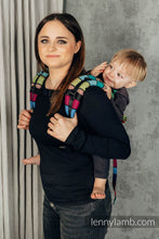 Ladda upp bild till gallerivisning, Lenny Buckle Onbuhimo Carrier - CAROUSEL OF COLORS - 100% bomull

