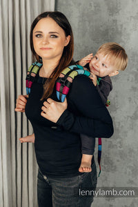 Lenny Buckle Onbuhimo Carrier - CAROUSEL OF COLORS - 100% bomull