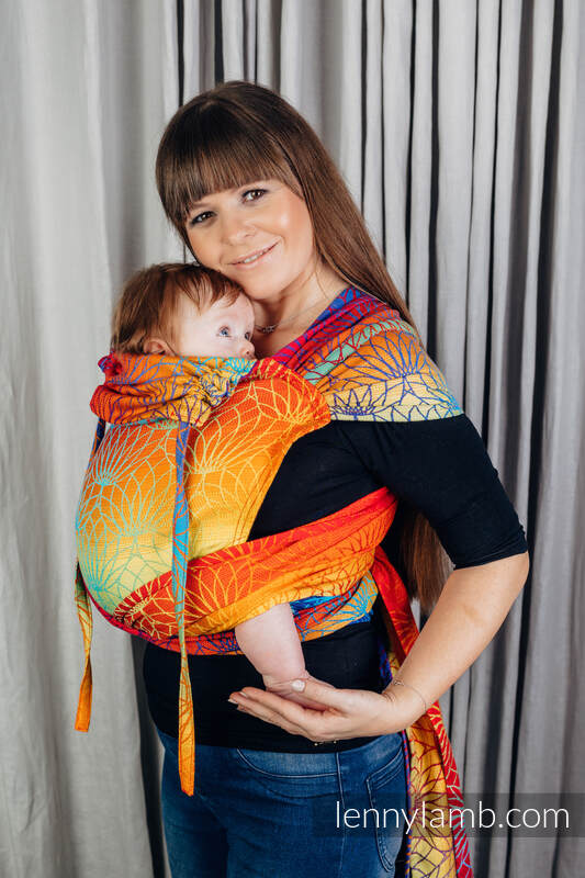 Wrap-Tai Carrier - RAINBOW LOTUS - 100% bomull