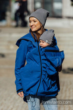 Load image into Gallery viewer, Softshell Babywearing Coat - Blue
