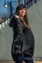 Load image into Gallery viewer, Softshell Babywearing Coat - Black
