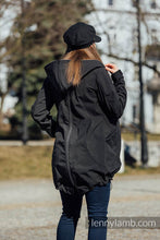Load image into Gallery viewer, Softshell Babywearing Coat - Black
