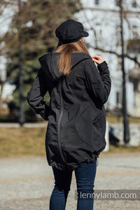 Softshell Babywearing Coat - Black