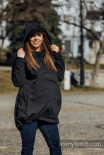 Load image into Gallery viewer, Softshell Babywearing Coat - Black
