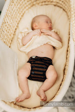 Ladda upp bild till gallerivisning, Wool Cover - Brown &amp; Black Stripes
