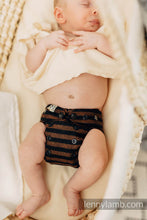 Ladda upp bild till gallerivisning, Wool Cover - Brown &amp; Black Stripes

