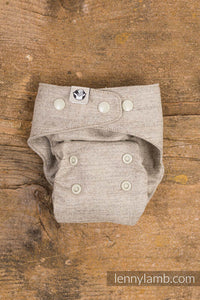 Tygblöjsset startpaket, Herringbone Natural & Brown & Black Stripes - Storlek MOS (Mini One Size)