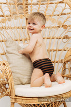 Ladda upp bild till gallerivisning, Wool Cover - Brown &amp; Black Stripes
