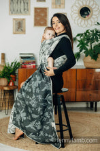 Ladda upp bild till gallerivisning, Lenny Lamb Woven Baby Wrap/Vävd sjal - HERBARIUM ROUNDHAY GARDEN - 100% bomull
