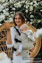 Ladda upp bild till gallerivisning, LennyGo Ergonmic Carrier - LOTUS - NATURAL - 100% linne
