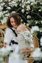 Ladda upp bild till gallerivisning, LennyGo Ergonmic Carrier - LOTUS - NATURAL - 100% linne
