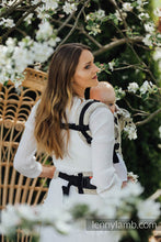 Ladda upp bild till gallerivisning, LennyGo Ergonmic Carrier - LOTUS - NATURAL - 100% linne
