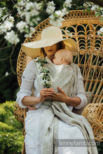 Ladda upp bild till gallerivisning, Lenny Lamb Woven Baby Wrap/Vävd sjal - LOTUS - NATURAL - 100% linne
